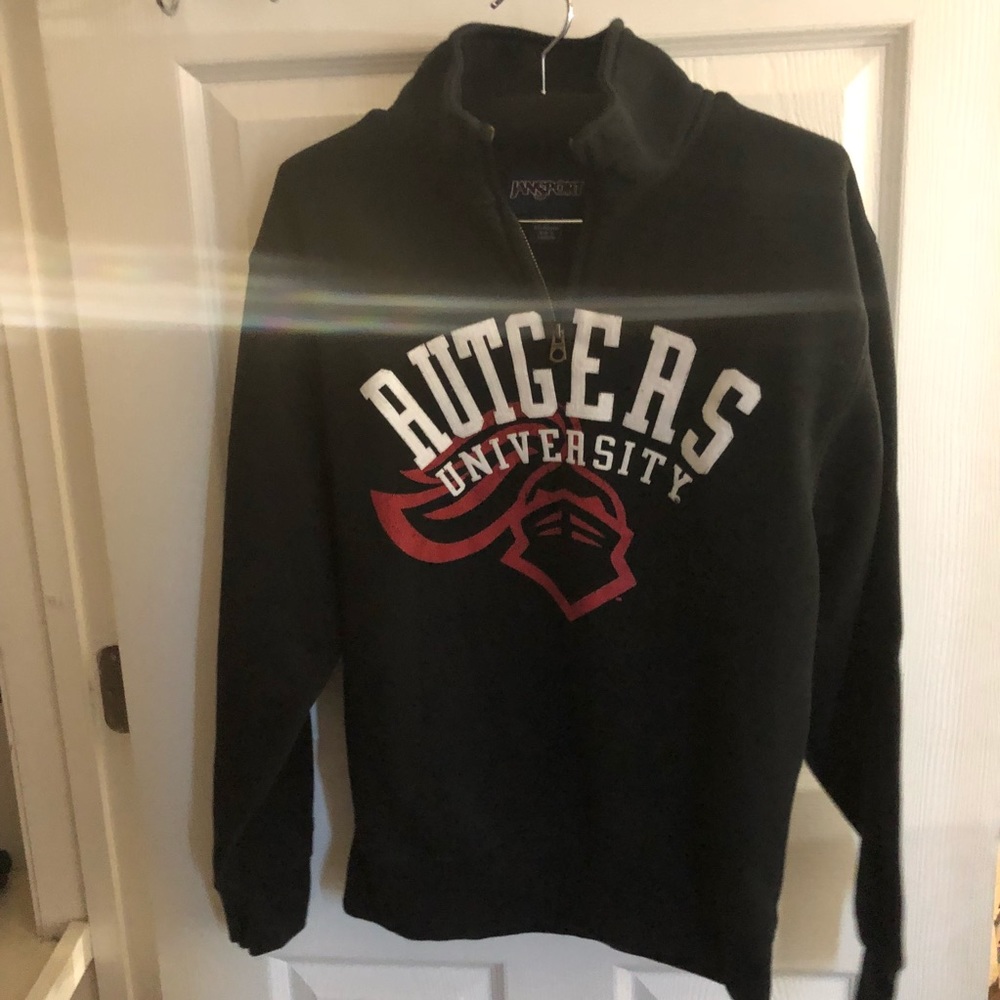 Jansport Rutgers U athletic collar sweater